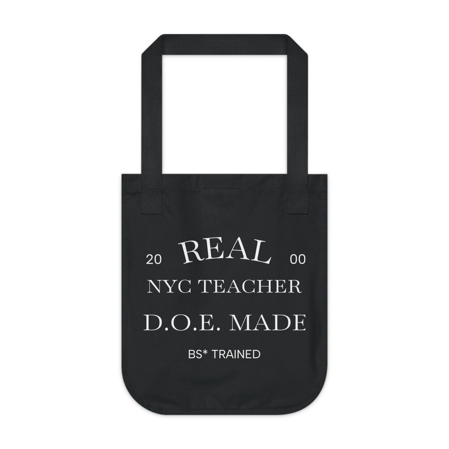 Organic Canvas Tote Bag