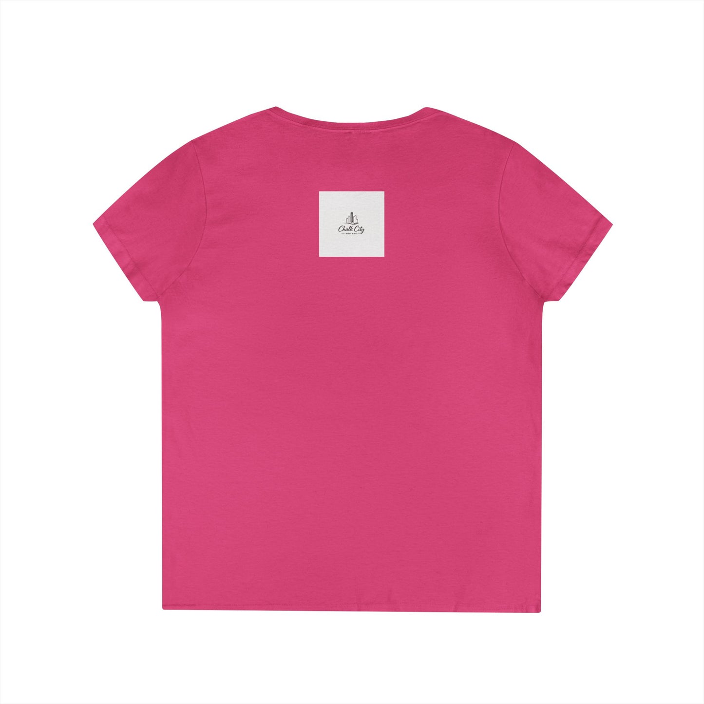 Woosah Wednesdays V-Neck Tee — Women's Calm Meditation Shirt