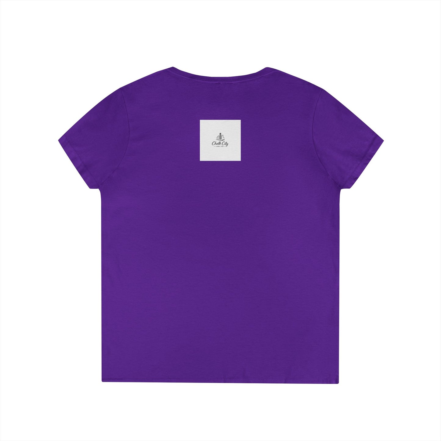 Woosah Wednesdays V-Neck Tee — Women's Calm Meditation Shirt