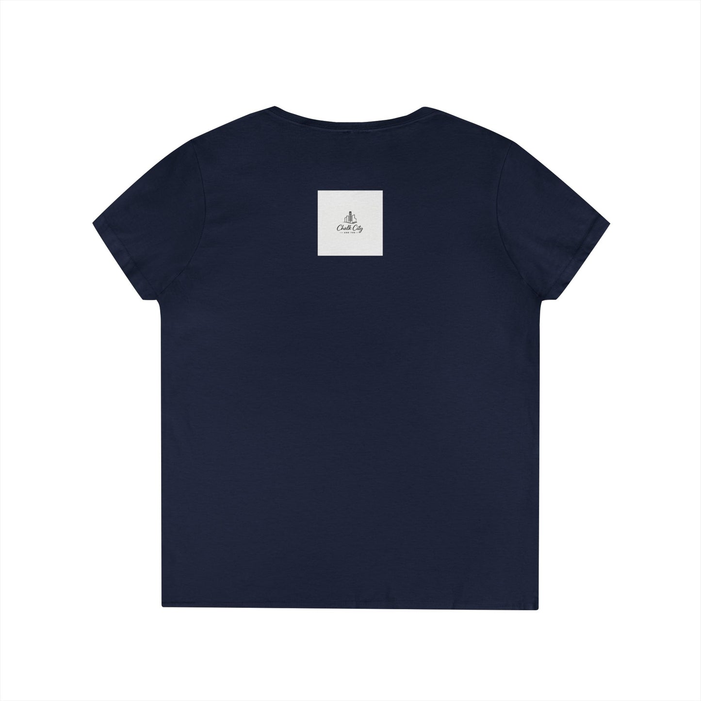 Woosah Wednesdays V-Neck Tee — Women's Calm Meditation Shirt