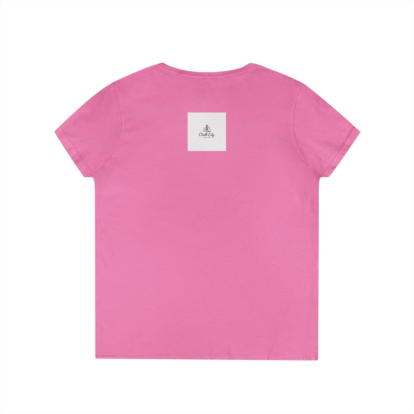 Woosah Wednesdays V-Neck Tee — Women's Calm Meditation Shirt