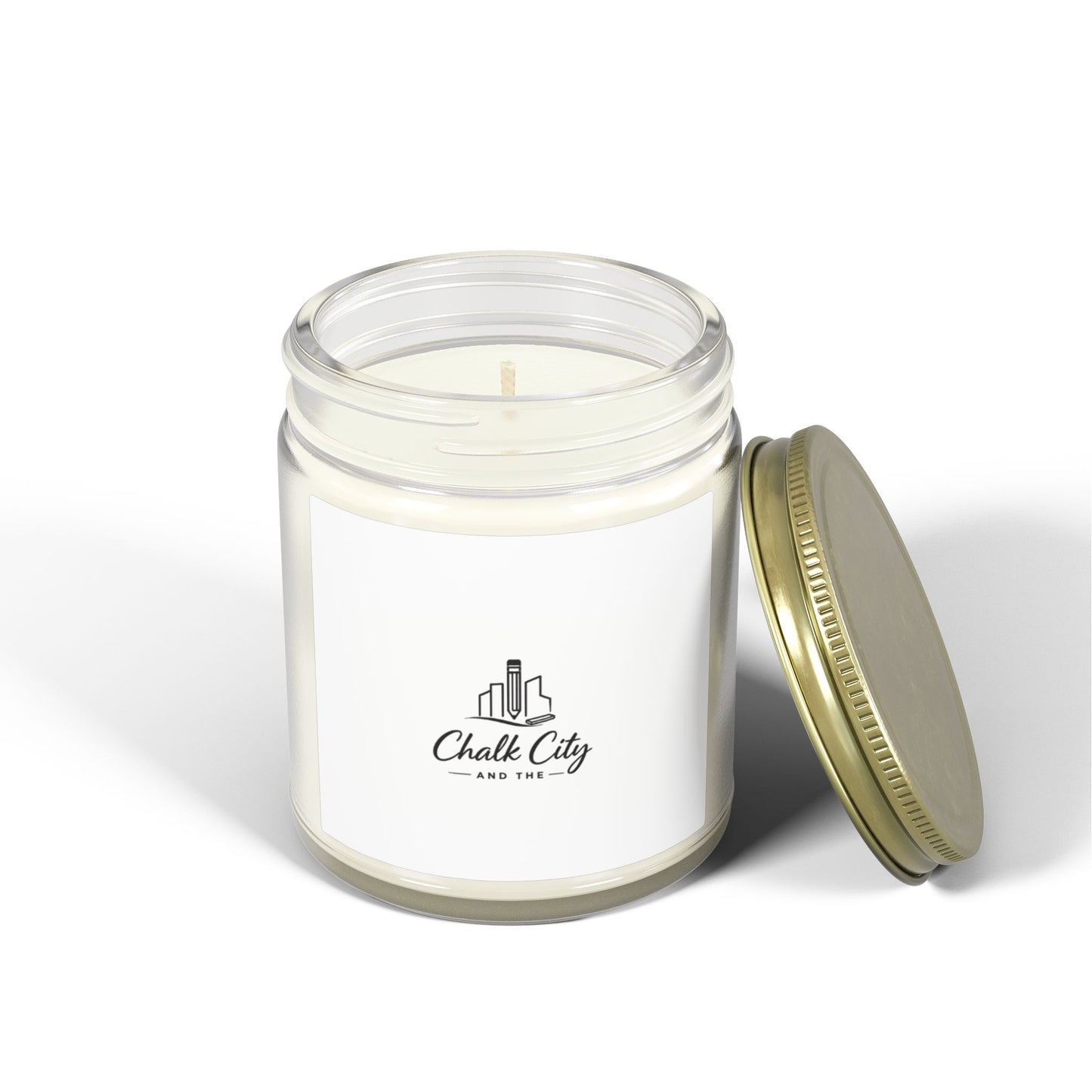 Coconut Apricot Scented Candle (4oz & 9oz) — Natural Coconut Apricot Wax Jar
