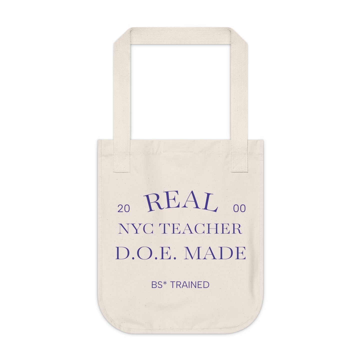 Organic Canvas Tote Bag