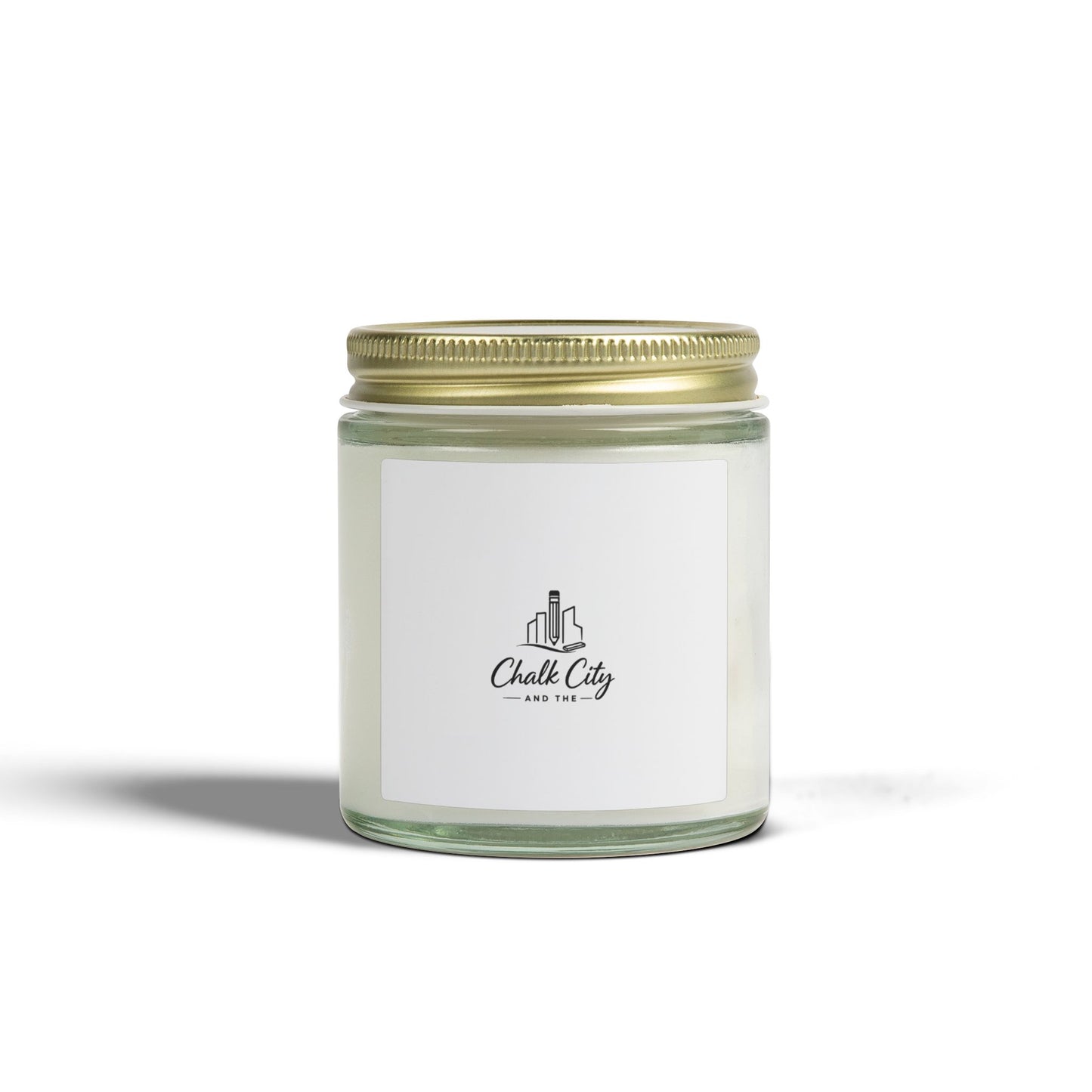 Coconut Apricot Scented Candle (4oz & 9oz) — Natural Coconut Apricot Wax Jar